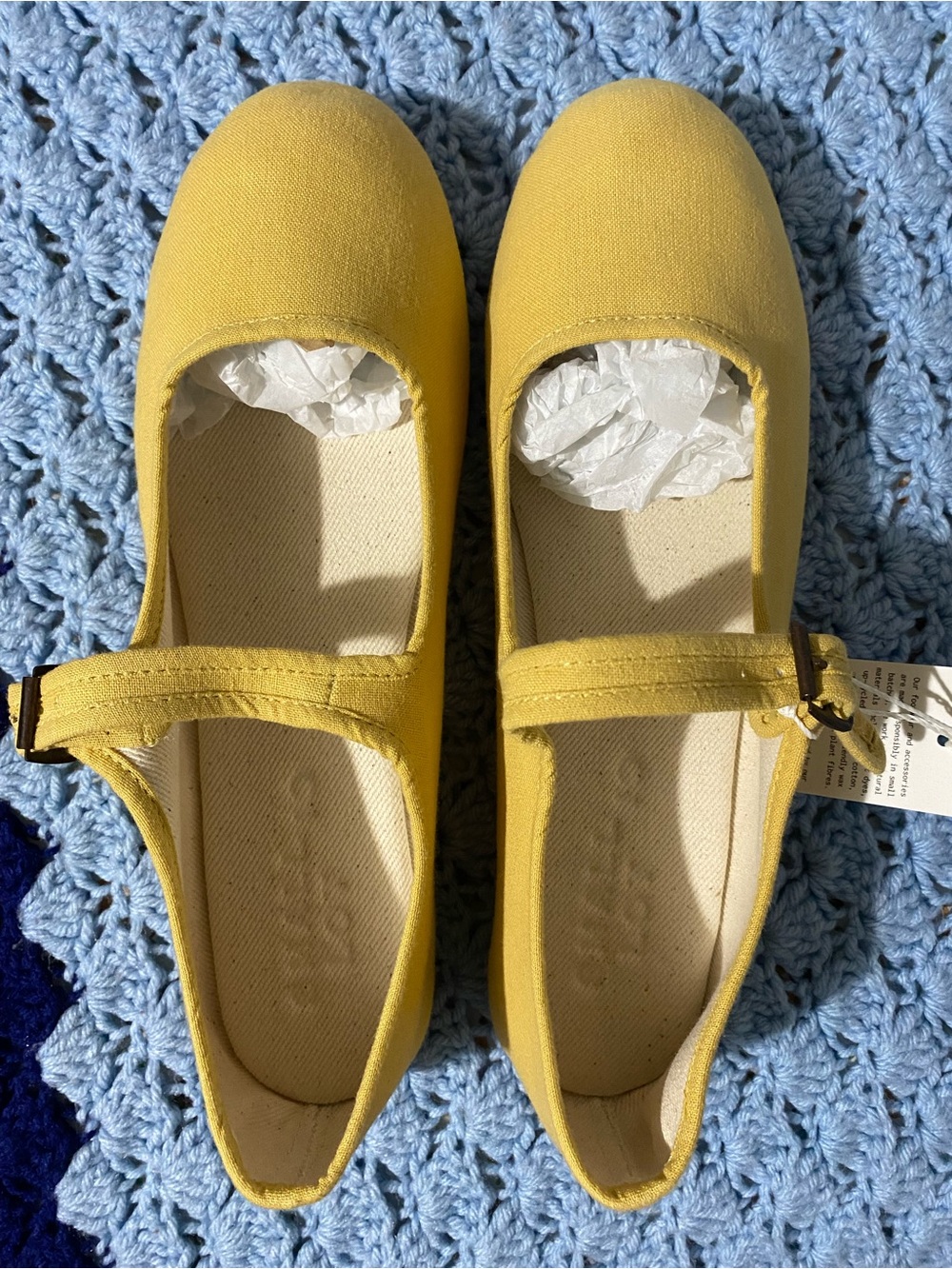 Yellow Mary Jane Shoe